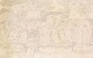 プロセルピナのレイプ 作： Edward Burne Jones