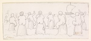 サイレン、1878年頃 作： Edward Burne Jones