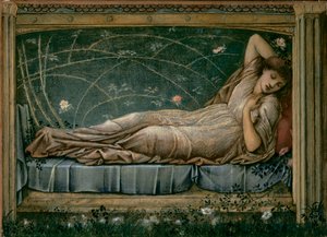 眠れる森の美女 作： Edward Coley Burne Jones