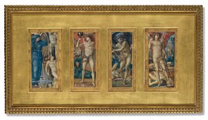 愛の勝利 作： Edward Burne Jones