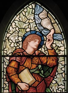 Wilden、All Saints、Morris＆Co.、Edward Burne-Jones、John Henry Dearle（1859-1932）、Enoch、詳細、1902-1914、Louis、Alfred、The Baldwins、首相、メソジスト、ウスターシャー、Arts＆Crafts、 R 作： Edward Coley and Dearle Burne Jones