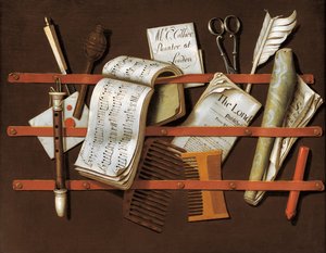 レターラック、1698年頃 作： Edward Collier