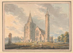 Catedral de Brechin e torre redonda, Forfarshire, Escócia 作： Edward Dayes