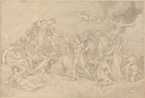 アポロとフェートン 作： Edward Francis Burney