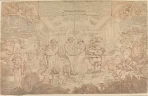 ワルツの下絵 作： Edward Francis Burney