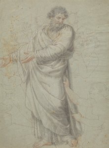 聖パウロ像の習作 作： Edward Francis Burney