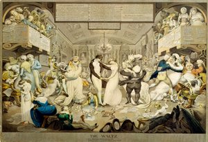 ワルツ (カラー彫刻) 作： Edward Francis Burney