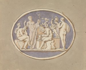 バルカンと神々と女神 作： Edward Francis Burney