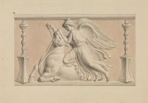 雄牛を殺す翼のある人物 作： Edward Francis Burney