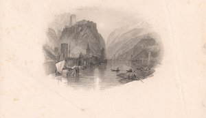 ライン城 作： Edward Francis Finden