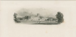 Trentham Hall: スティールエングレーヴィング, nd [?mid 19 cent] (プリント) 作： Edward Francis Finden