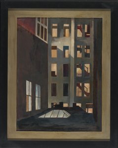 屋上、ニューヨーク市、1916年頃（キャンバスに油彩）