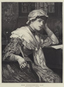 彼女の考慮キャップ 作： Edward Frederick Brewtnall