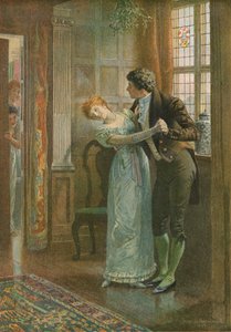 ヤドリギの下で 作： Edward Frederick Brewtnall