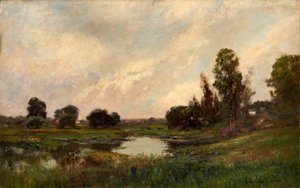 ザ リバー、サウンド ビーチ、コネチカット州、カリフォルニア州。 1870～1907年。