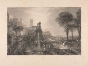 カリグラの宮殿と橋 作： Edward Goodall