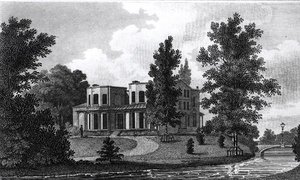 マートンのネルソン卿の邸宅、1806年公開 作： Edward Gyfford