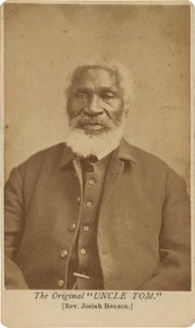 ジョサイア・ヘンソン牧師（c.1876年（写真）