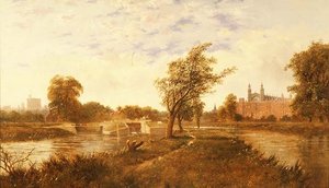 テムズ川沿いのイートン校 作： Edward H. Niemann