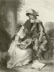 愛 作： Edward Henry Corbould