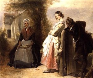 The Admirer 作： Edward Henry Corbould