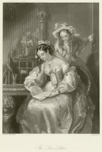 ラブレター 作： Edward Henry Corbould