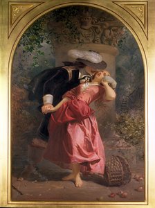 誘惑、1857 作： Edward Henry Corbould