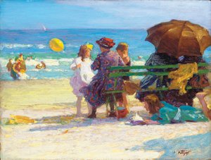 家族のおでかけ 作： Edward Henry Potthast