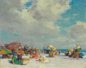 夏の午後 作： Edward Henry Potthast