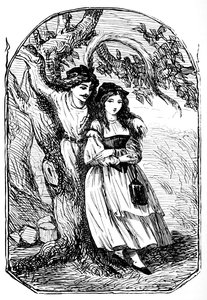 森の中の老婦人、1901 作： Edward Henry Wehnert