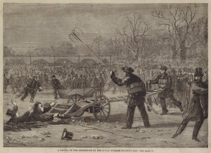 Royal Humane Societyの男性による蛇紋岩の救出 作： Edward Hull