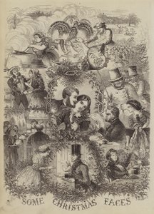 いくつかのクリスマスの顔 作： Edward Hull
