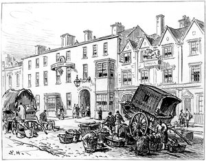 ザレッドハウスホテル、ストラトフォードアポンエイボン、ウォリックシャー、1885年。 作： Edward Hull