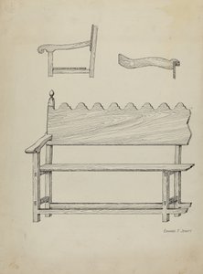 ミッションベッド 作： Edward Jewett