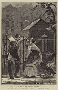 ゴールデンスクエアの牧歌 作： Edward John Gregory