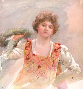 誕生日、c1870-1906、1906。 作： Edward John Gregory
