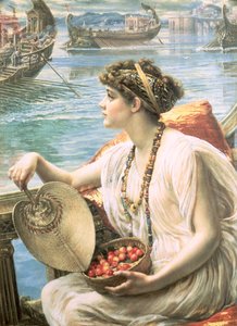 ローマのボートレース 作： Edward John Poynter