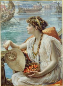 ローマのボートレース 作： Edward John Poynter