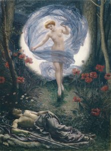 ダイアナとエンディミオン 作： Edward John Poynter