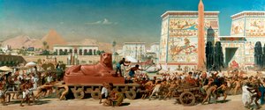 「エジプトのイスラエル」、1867 作： エドワード・ジョン・ポインター
