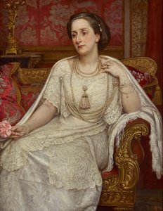 ヘンリー7世、ノーサンバーランド公爵夫人、エディス夫人の肖像 作： Edward John Poynter
