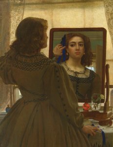 束の青いリボン、1862 作： Edward John Poynter