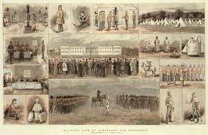 アルダーショットとサンドハーストでの軍事生活 作： Edward Killingworth Johnson