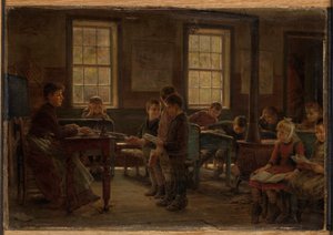 カントリースクール 作： Edward Lamson Henry