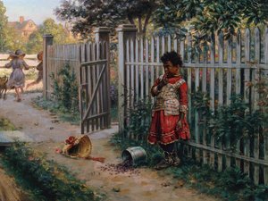 復讐の瞑想 作： Edward Lamson Henry