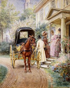 1891年と1887年の夫人 作： Edward Lamson Henry
