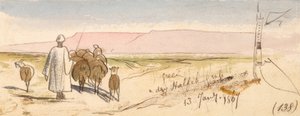 乾いたハルフェ草 作： Edward Lear