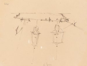帆船 [裏面] 作： Edward Lear