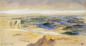 Aboo Seer、1867年2月4日 作： Edward Lear