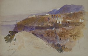 メッシーナ海峡のバニャーラ 作： Edward Lear